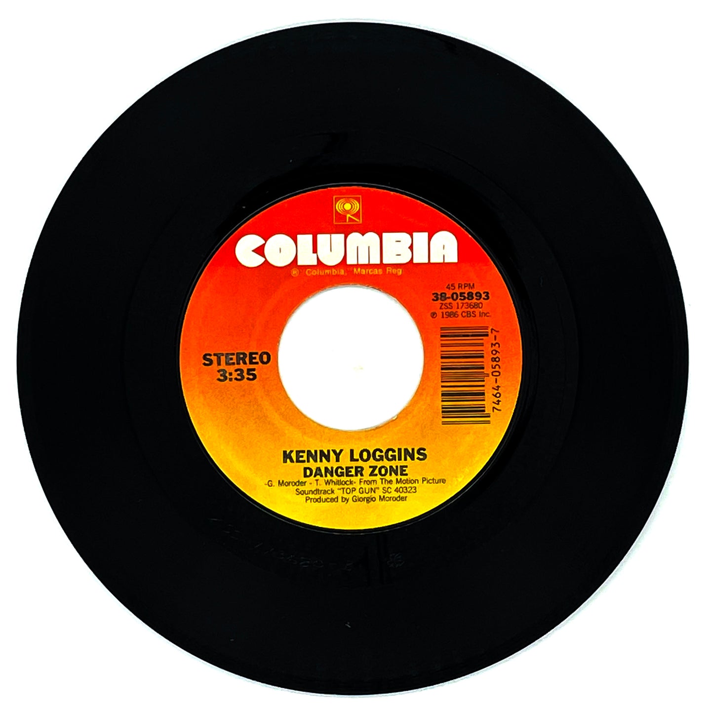 Kenny Loggins : DANGER ZONE/ I'M GONNA DO IT RIGHT