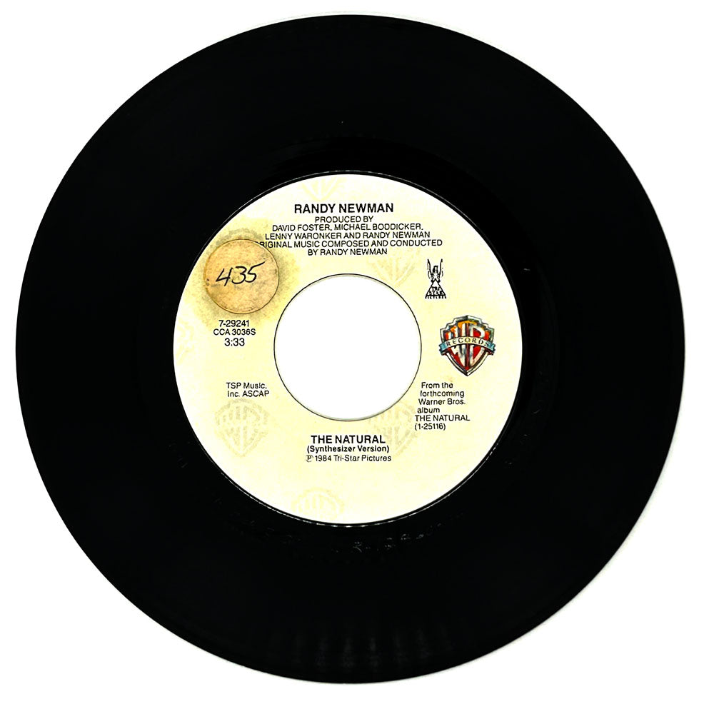 Randy Newman : THE NATURAL (SYNTHESIZER VERSION)/ THE NATURAL (THE FINAL GAME)