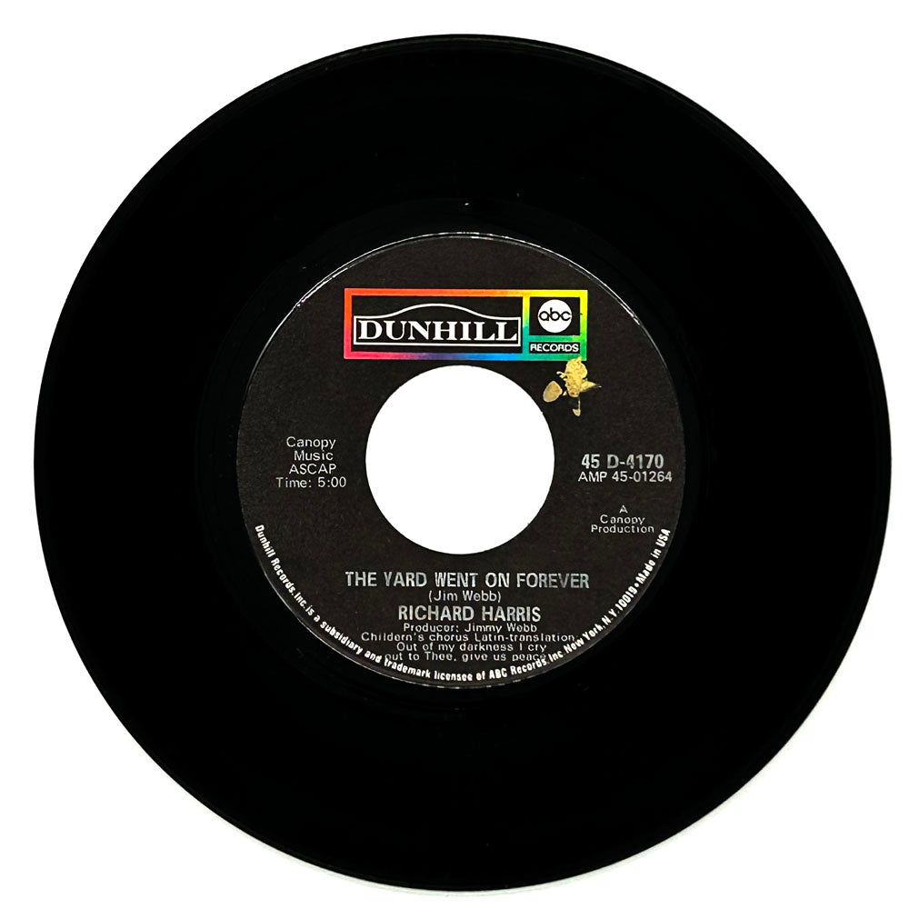 Richard Harris : THE YARD WENT ON FOREVER/ LUCKY ME