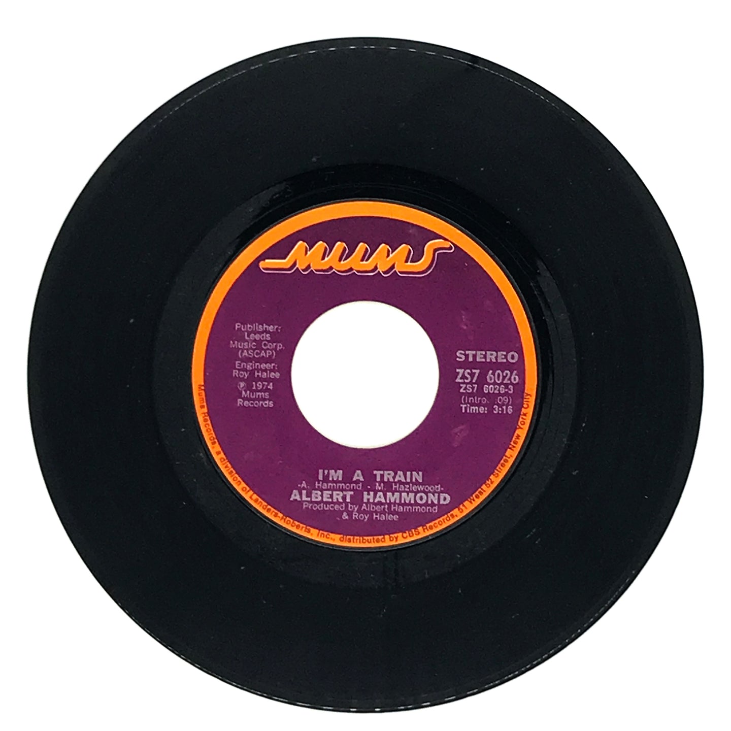 Albert Hammond : I'M A TRAIN/ BRAND NEW DAY