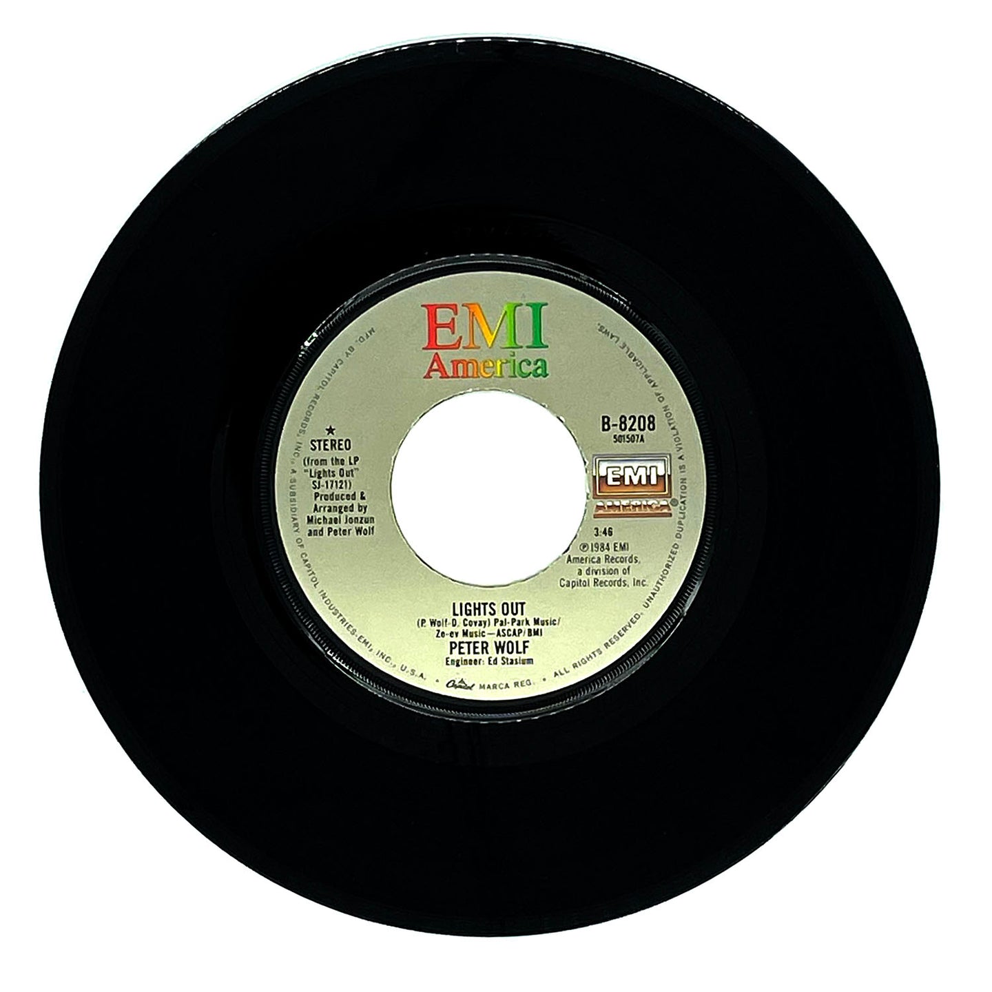 Peter Wolf : LIGHTS OUT/ POOR GIRL'S HEART