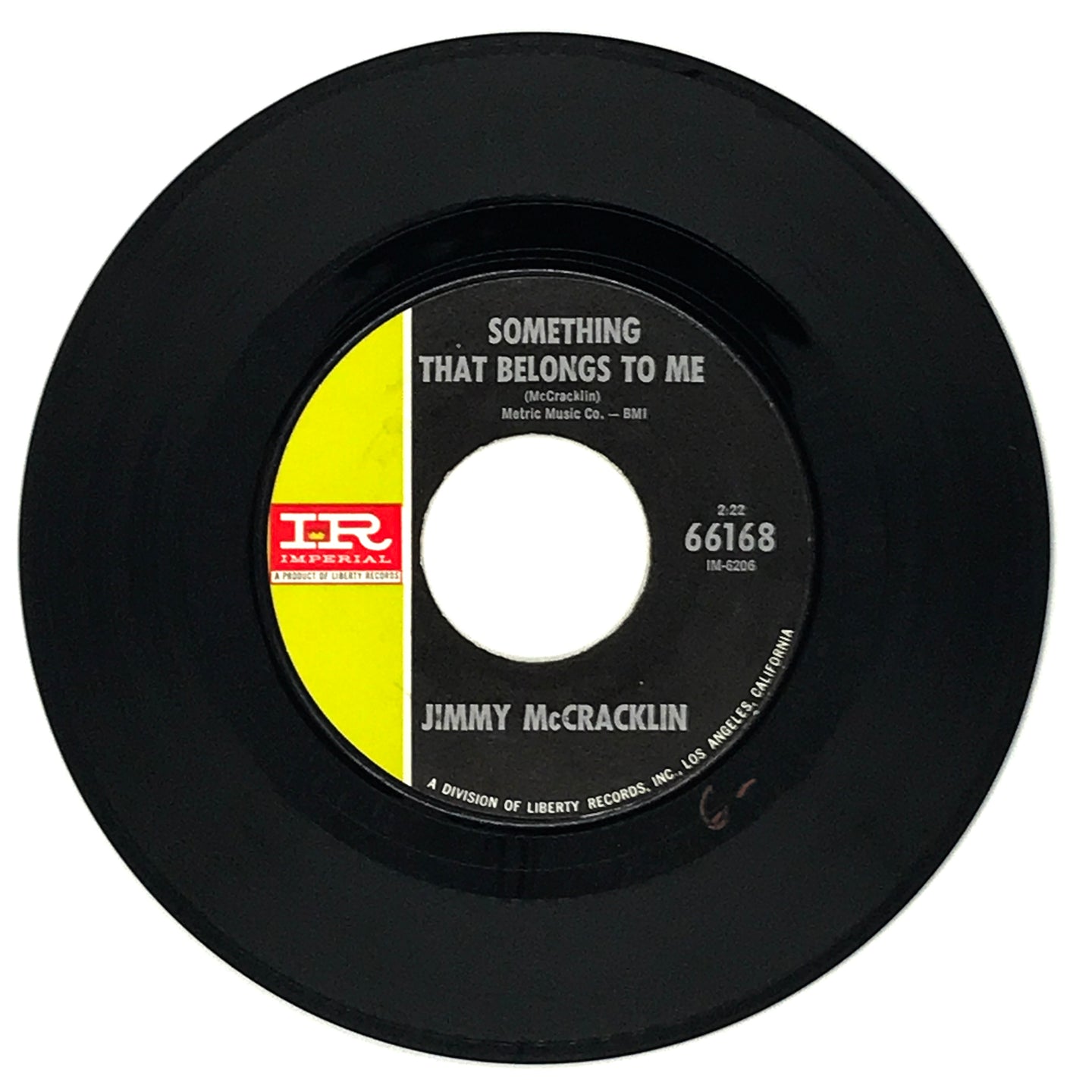 Jimmy McCracklin : SOMETHING THAT BELONGS TO ME/ COME ON HOME