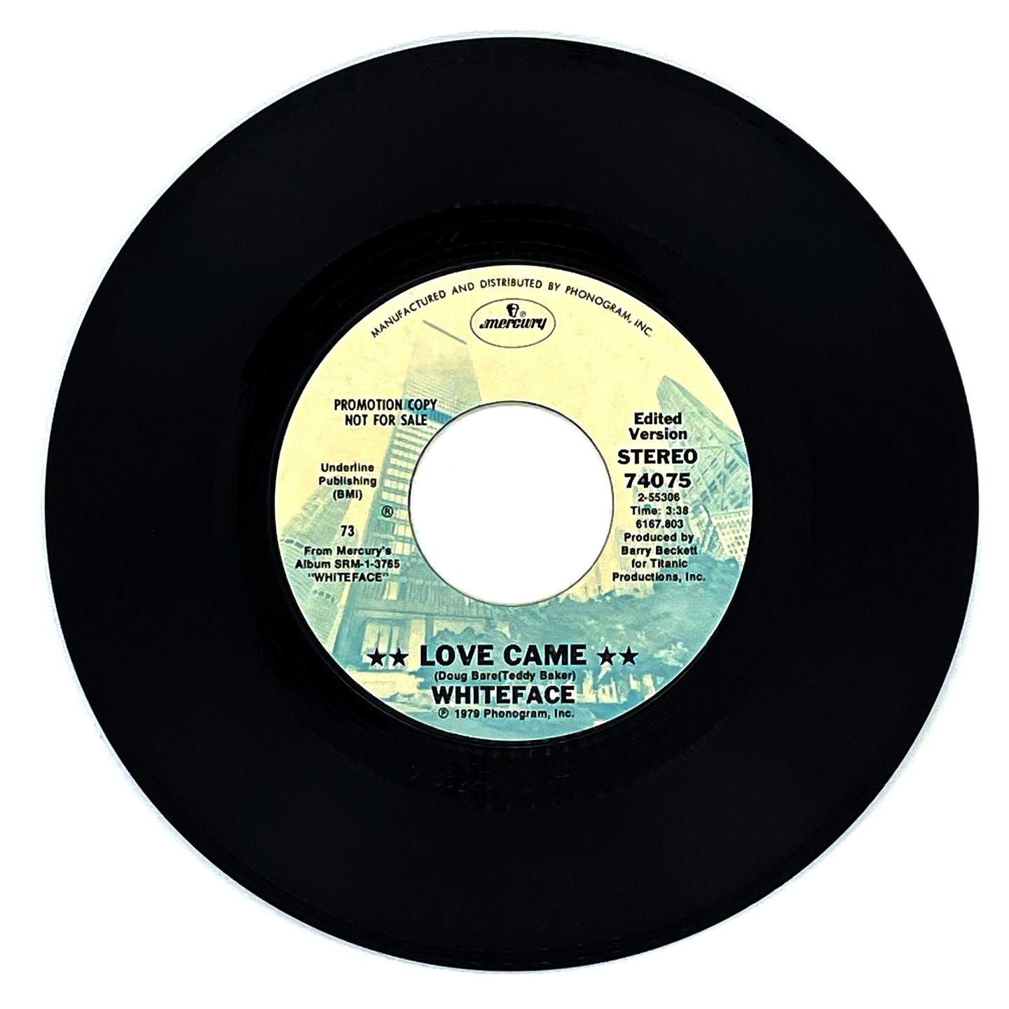 Whiteface : LOVE CAME (EDITED VERSION)/ LOVE CAME (EDITED VERSION)