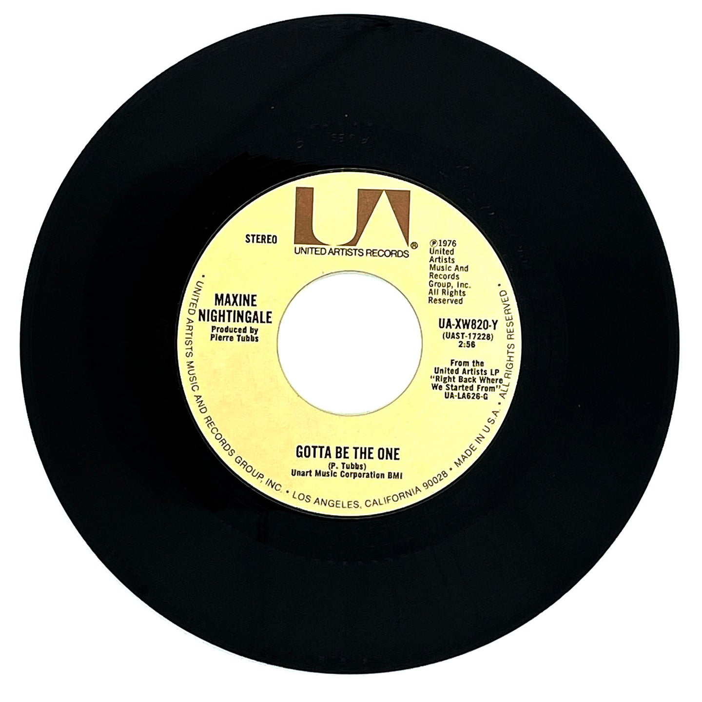 Maxine Nightingale : GOTTA BE THE ONE/ ONE LAST RIDE