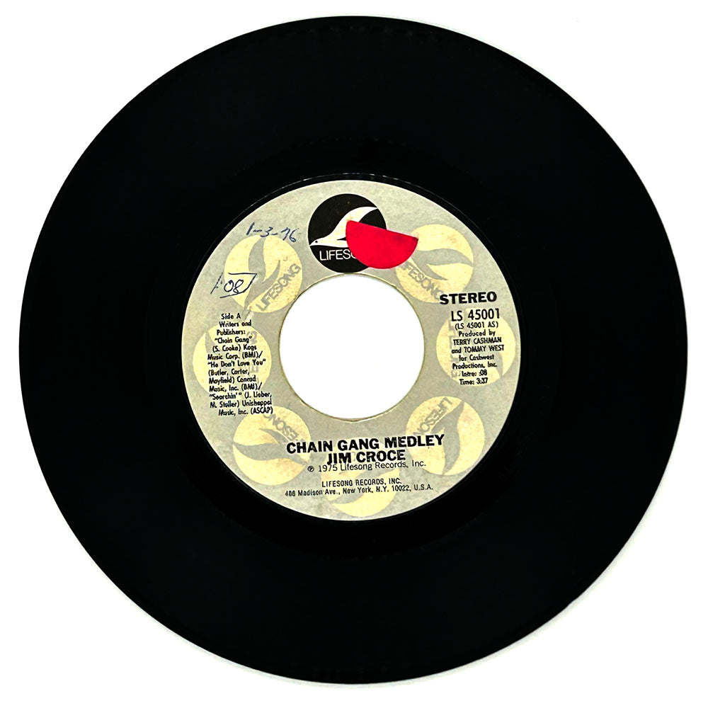Jim Croce : CHAIN GANG MEDLEY/ STONE WALLS