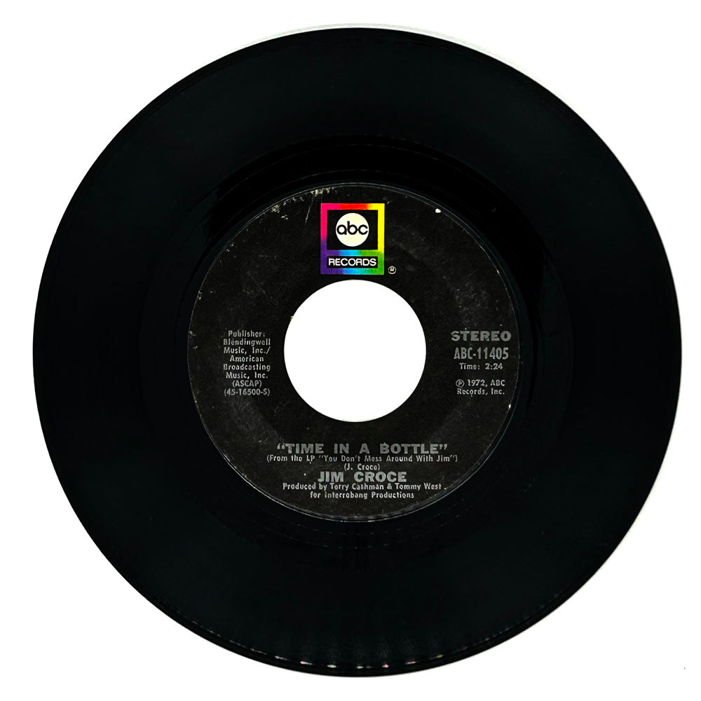 Jim Croce : TIME IN A BOTTLE/ HARD TIME LOSIN' MAN