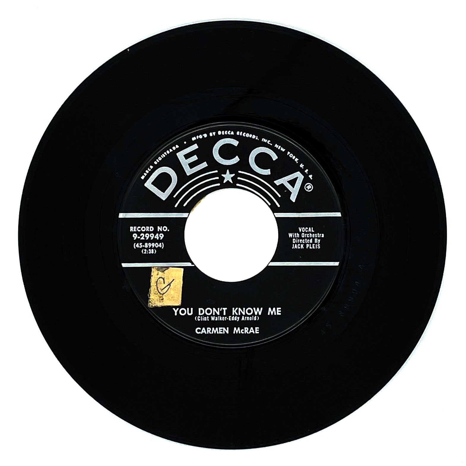 Jazz 45's – Frank Shankly's Records