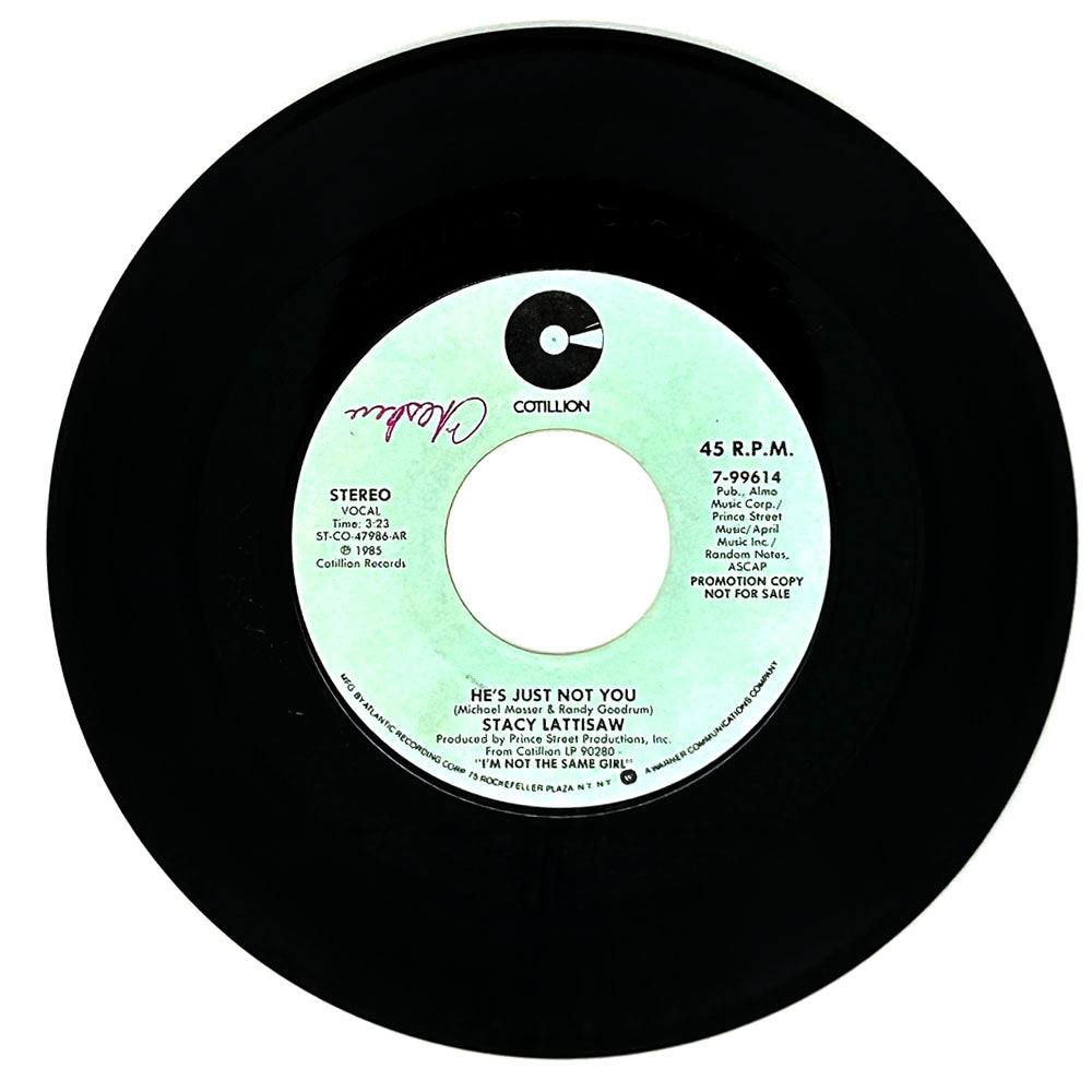 Stacy Lattisaw : HE'S JUST NOT YOU/ HE'S JUST NOT YOU