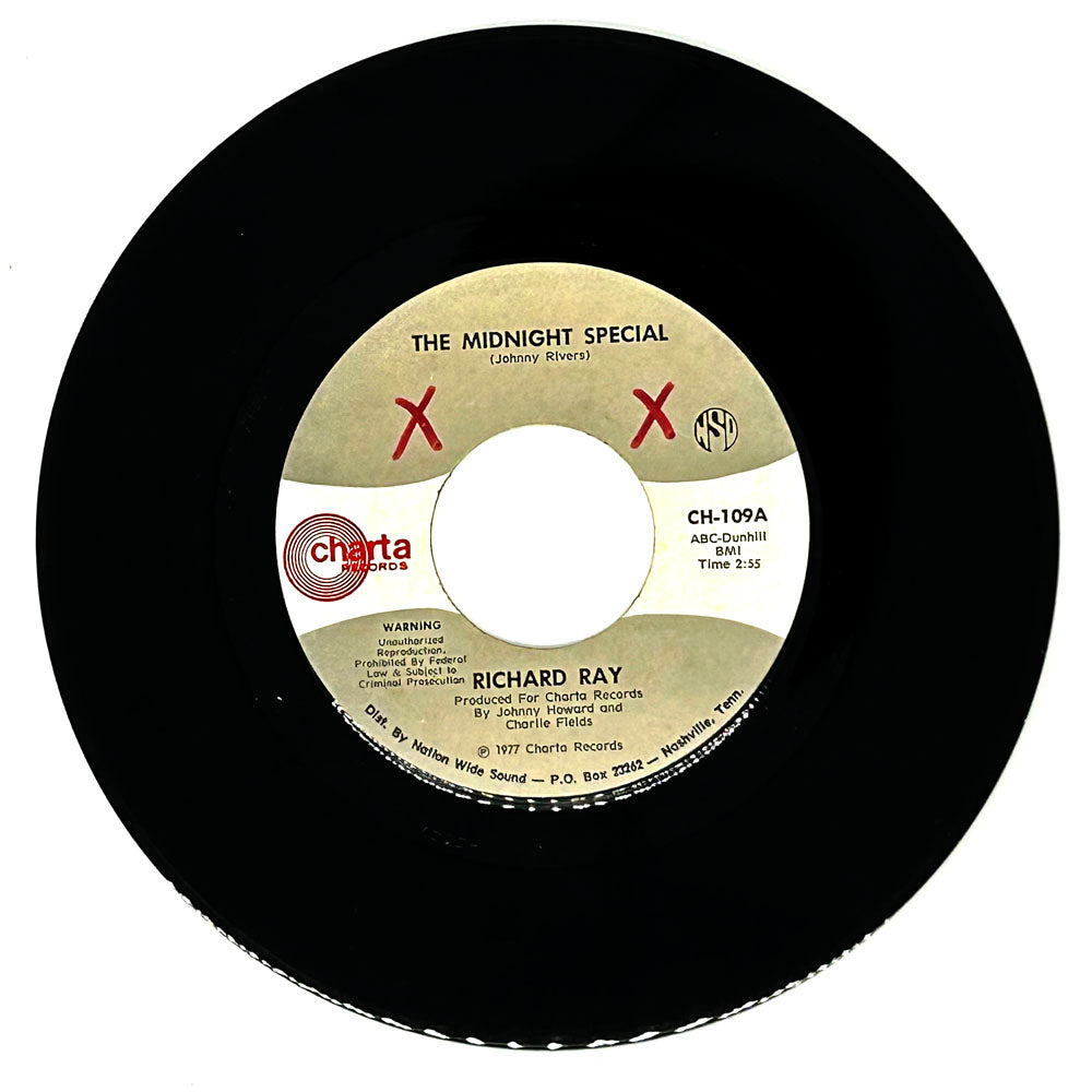 Richard Ray : THE MIDNIGHT SPECIAL/ JUST HOLD ME