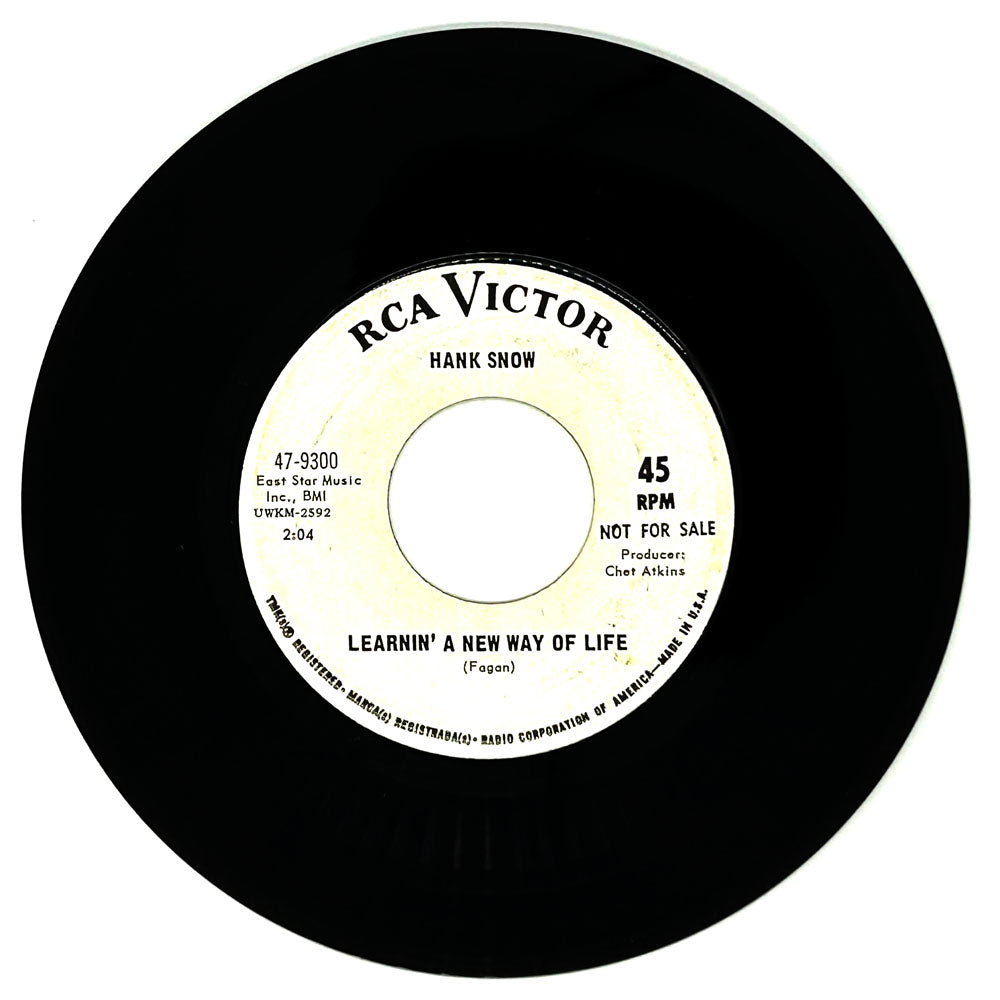 Hank Snow : LEARNIN' A NEW WAY OF LIFE/ WILD FLOWER