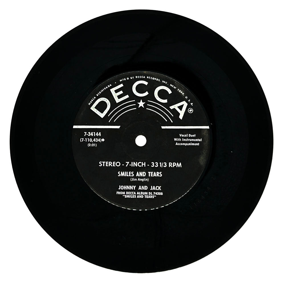 Johnny And Jack : SMILES AND TEARS/ SWEET BABY