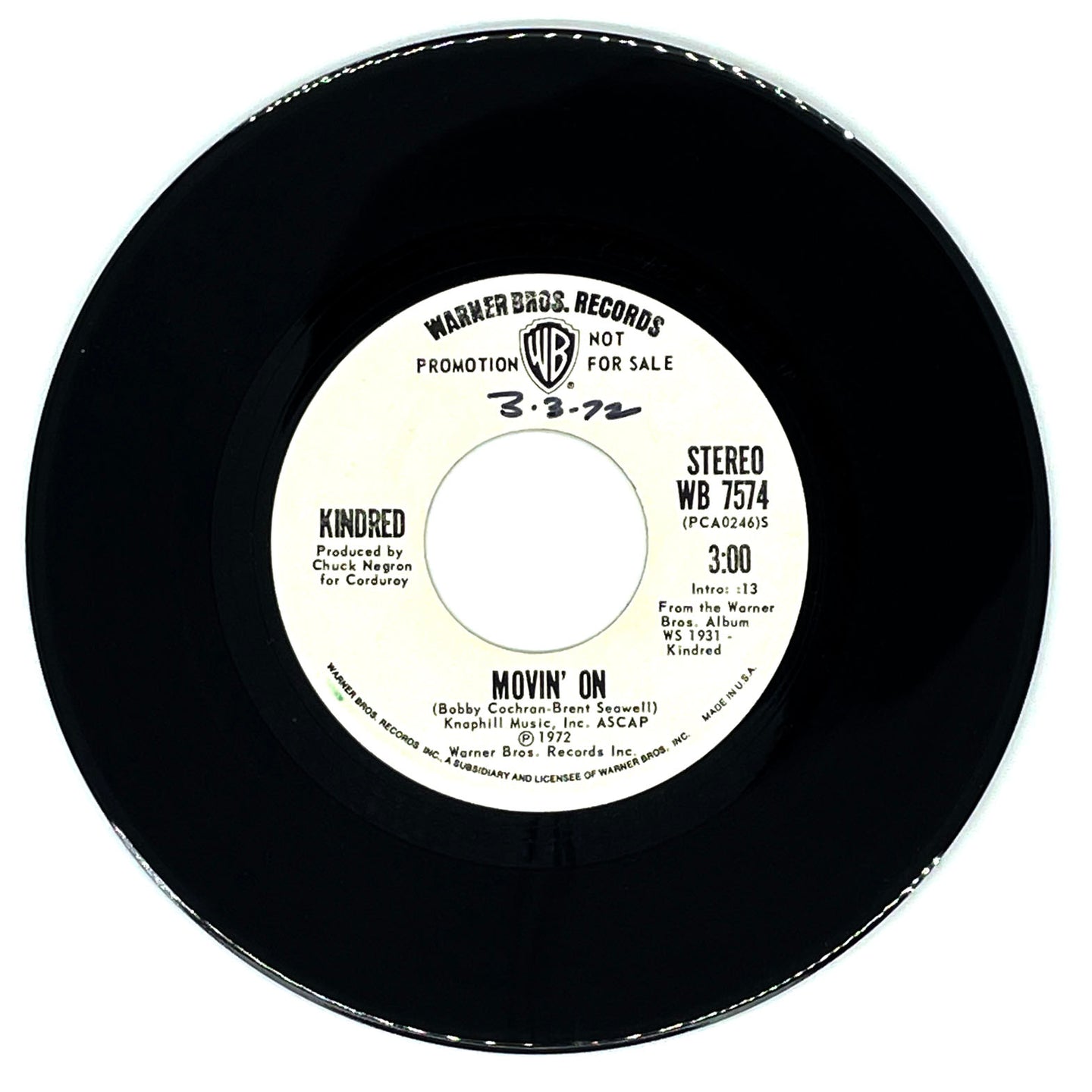 Kindred : MOVIN' ON/ MOVIN' ON