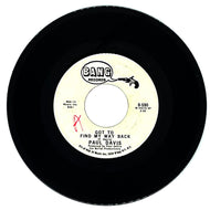 Paul Davis : GOT TO FIND MY WAY BACK/ I CAN'T GET HER OFF MY MIND