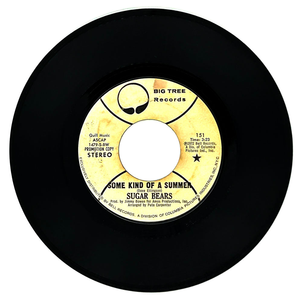 Sugar Bears : SOME KIND OF SUMMER/ SOME KIND OF SUMMER