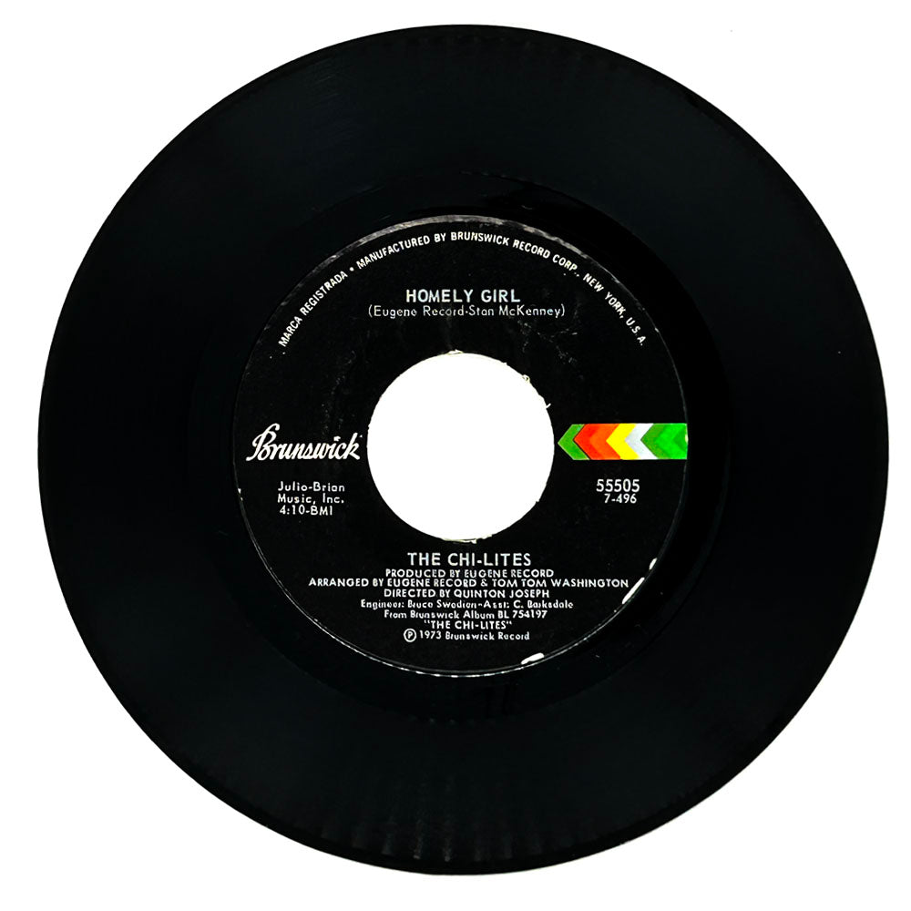 Chi-Lites, The : HOMELY GIRL/ I NEVER HAD IT SO GOOD