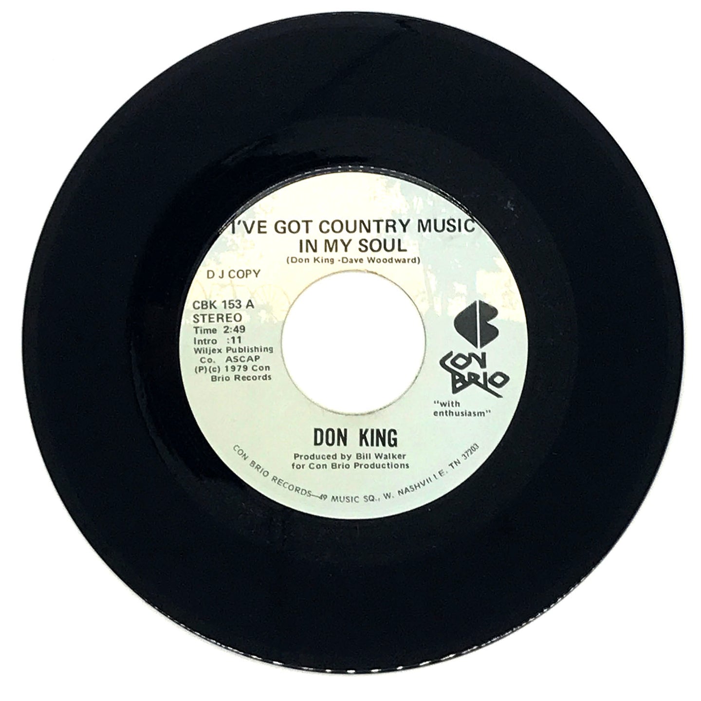 Don King : I'VE GOT COUNTRY MUSIC IN MY SOUL/ SHE'S THE GIRL OF MY DREAMS