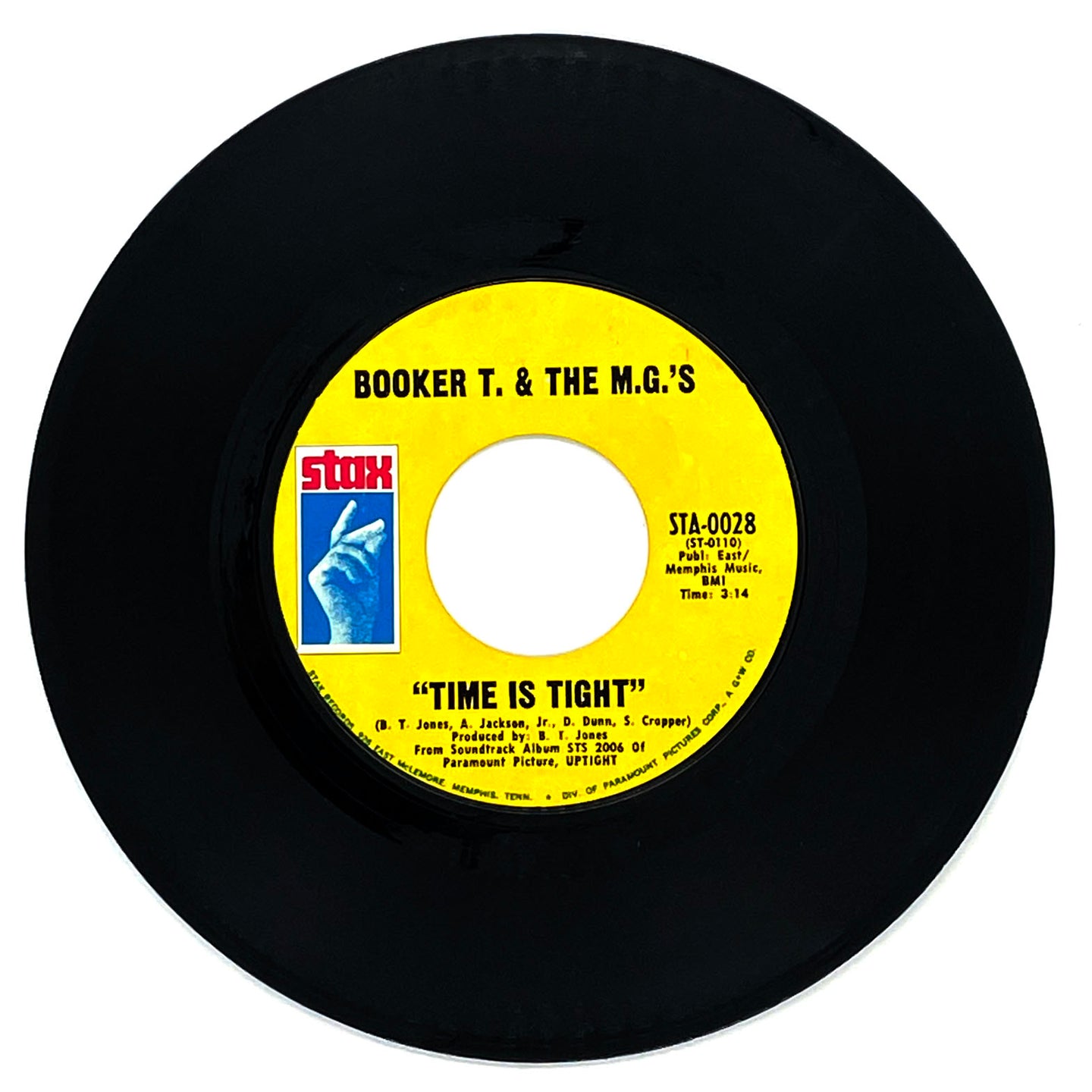 Booker T. & The MG's : TIME IS TIGHT/ JOHNNY, I LOVE YOU