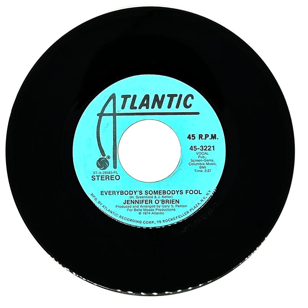 Jennifer O'Brien : EVERYBODY'S SOMEBODYS FOOL/ EVERYBODY'S SOMEBODYS FOOL