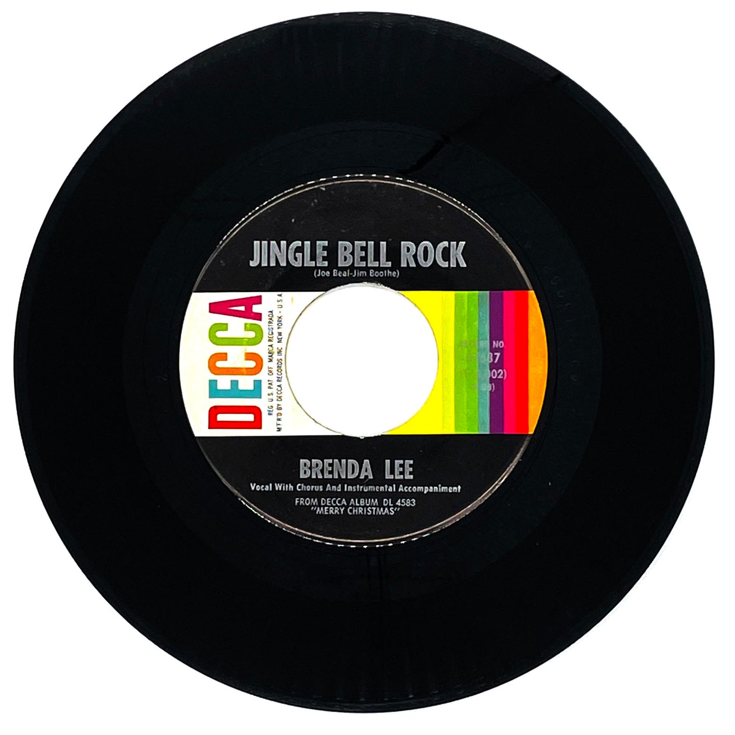 Brenda Lee :  JINGLE BELL ROCK/ WINTER WONDERLAND