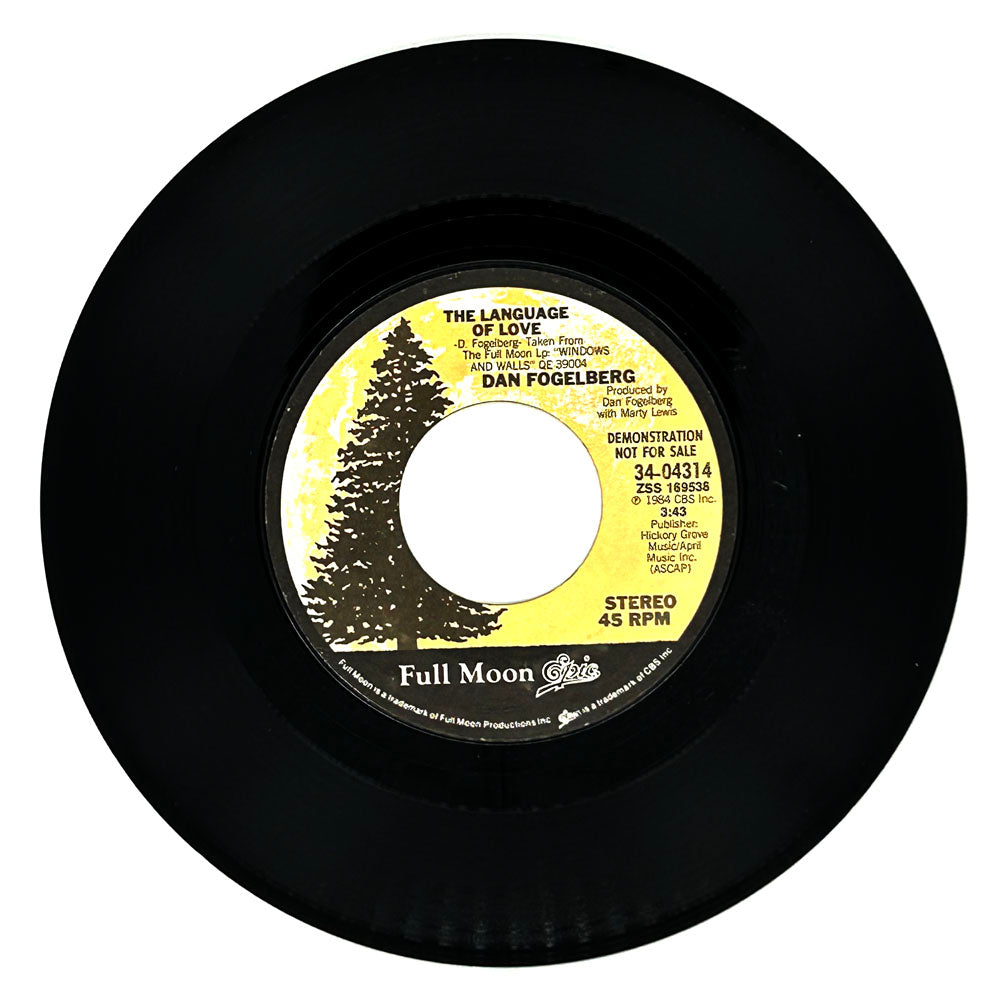 Dan Fogelberg : THE LANGUAGE OF LOVE/ THE LANGUAGE OF LOVE