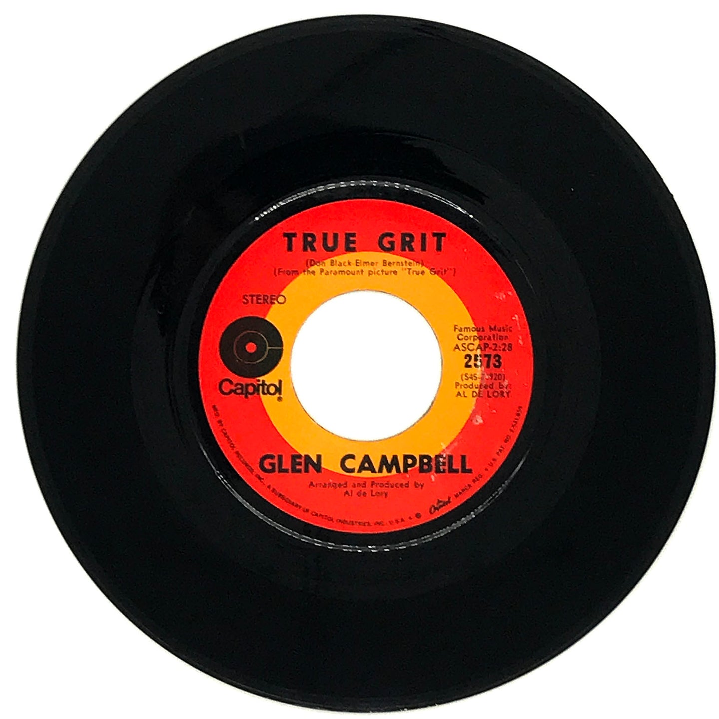 Glen Campbell : TRUE GRIT/ HAVA NAGILA