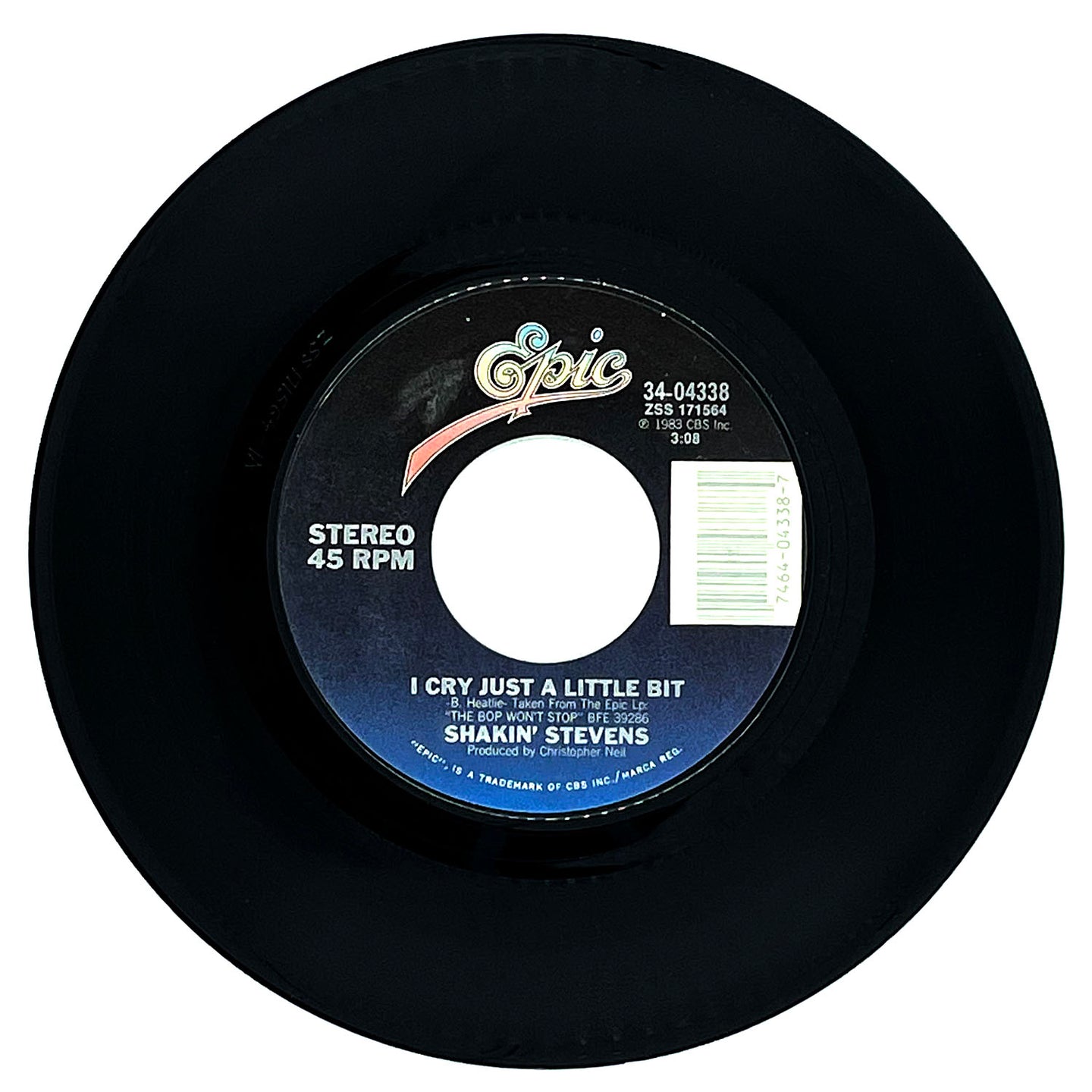 Shakin Stevens : I CRY JUST A LITTLE BIT/ LOVE ME TONIGHT