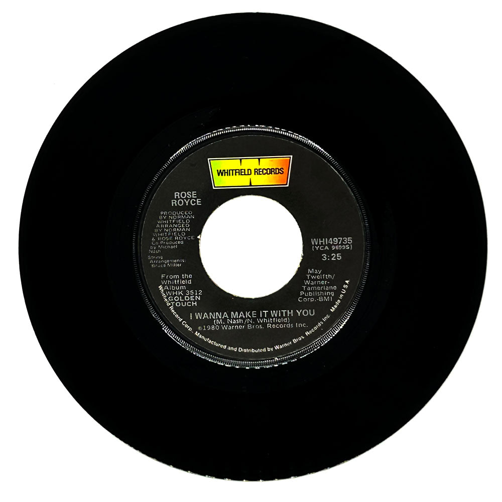 Rose Royce : I WANNA MAKE IT WITH YOU/ LOVE IS IN THE AIR