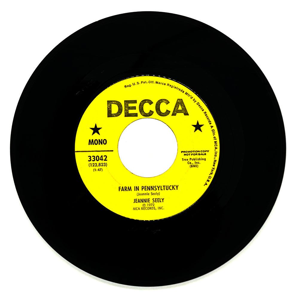 Jeannie Seely : FARM IN PENNSYLTUCKY/ BETWEEN THE KING AND I
