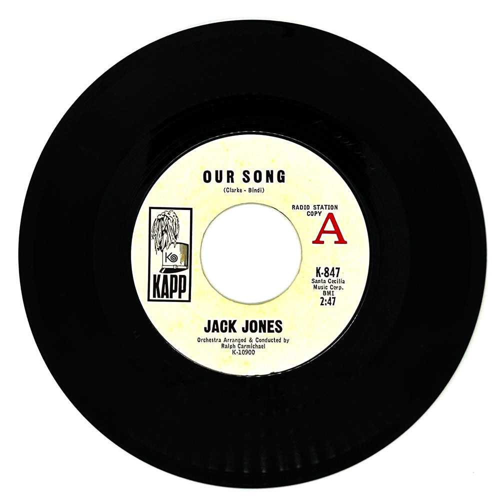 Jack Jones : OUR SONG/ MICHELLE