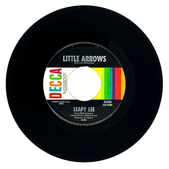 Leapy Lee : LITTLE ARROWS/ TIME WILL TELL