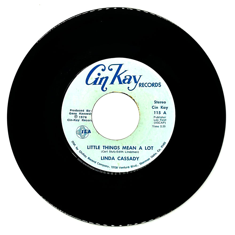 Linda Cassady : LITTLE THINGS MEAN A LOT/ SOUNDS OF LOVE