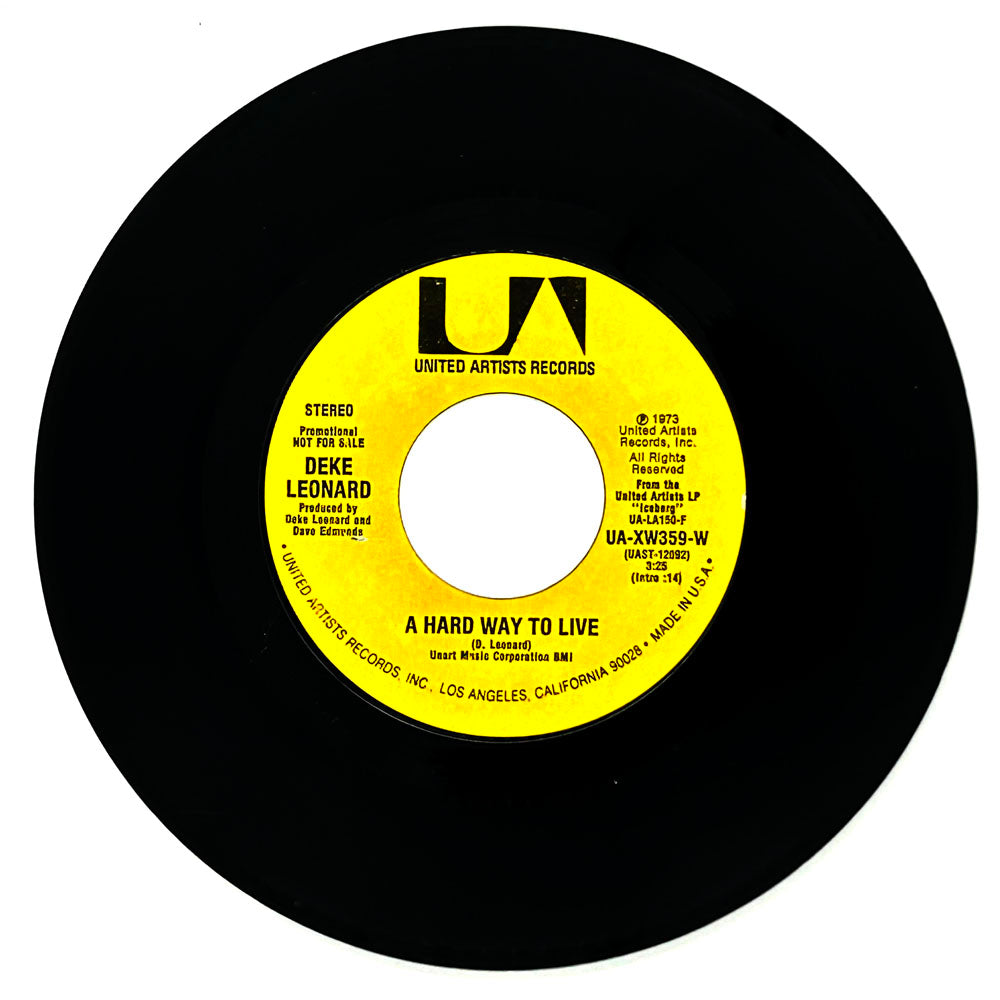 Deke Leonard : A HARD WAY TO LIVE/ A HARD WAY TO LIVE