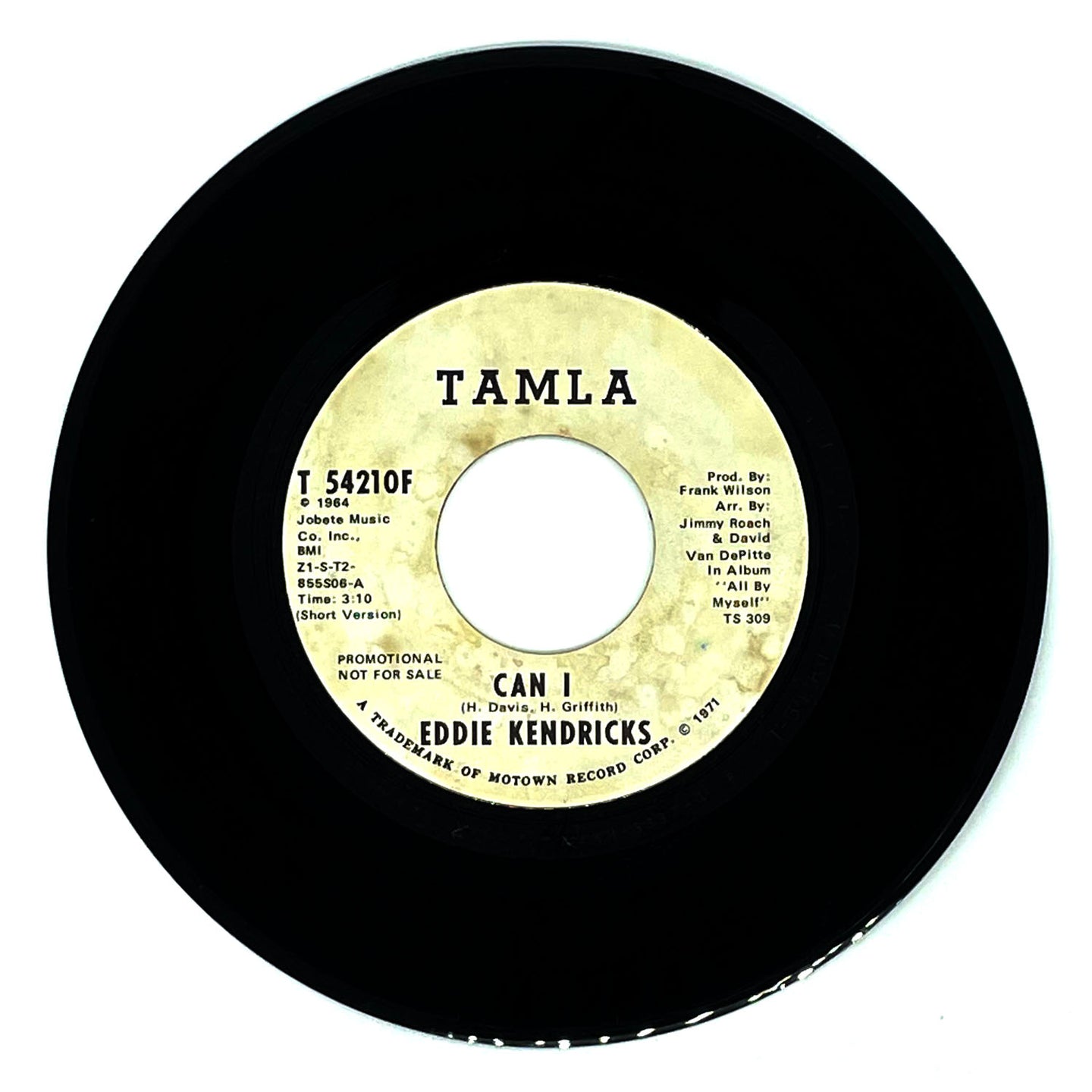 Eddie Kendricks : CAN I/ CAN I