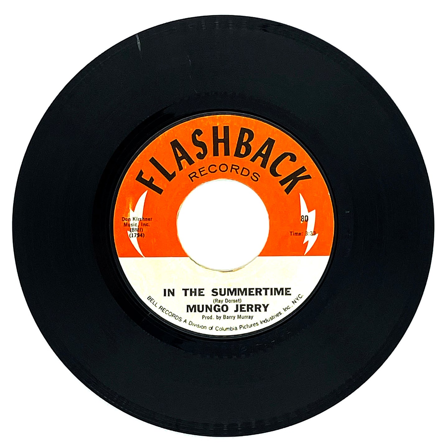 Mungo Jerry : IN THE SUMMERTIME/ LADY ROSE