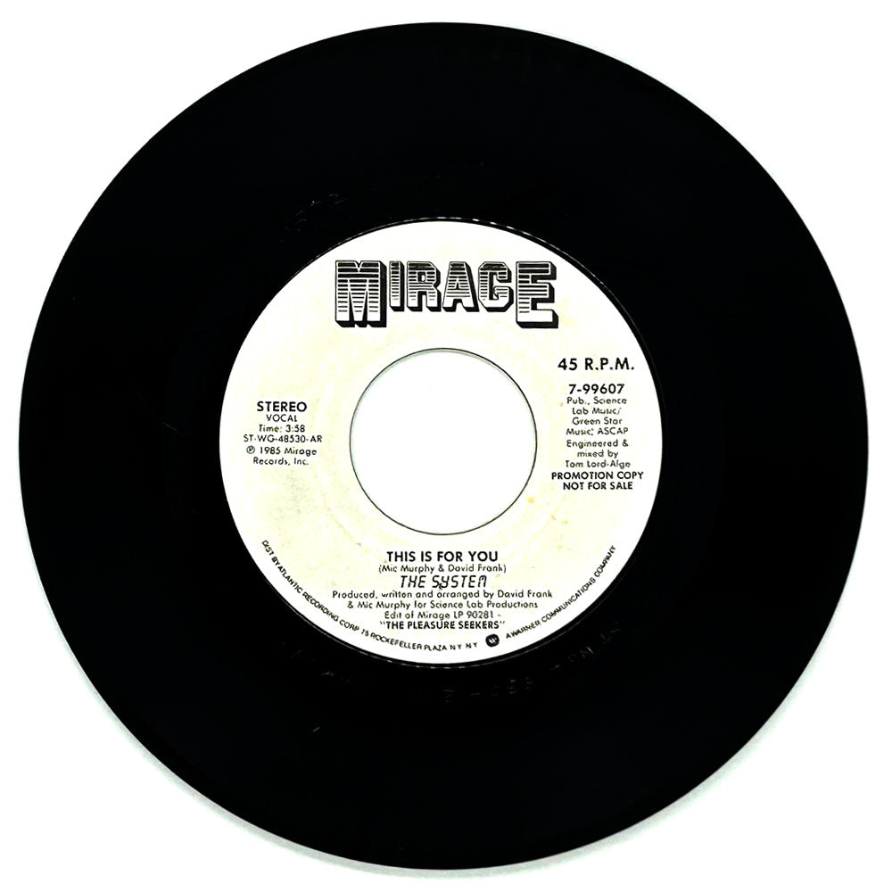 System, The : THIS IS FOR YOU/ THIS IS FOR YOU