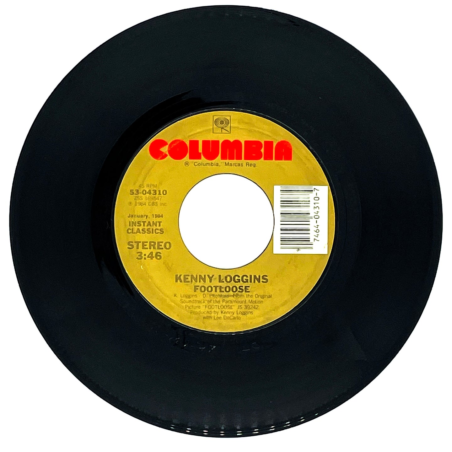 Kenny Loggins : FOOTLOOSE/ SWEAR YOUR LOVE