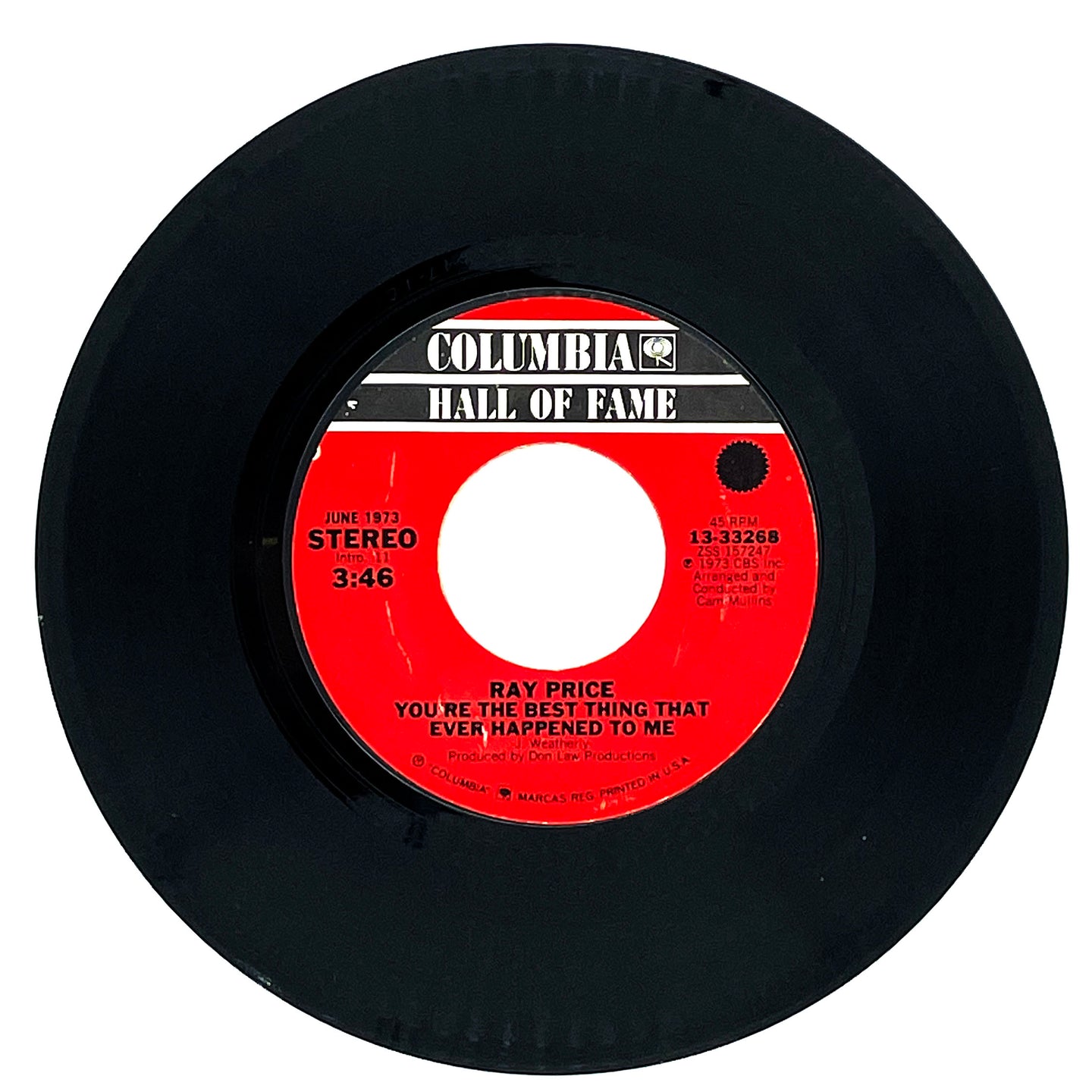Ray Price : YOU'RE THE BEST THING THAT EVER HAPPENED TO ME/ LIKE A FIRST TIME THING