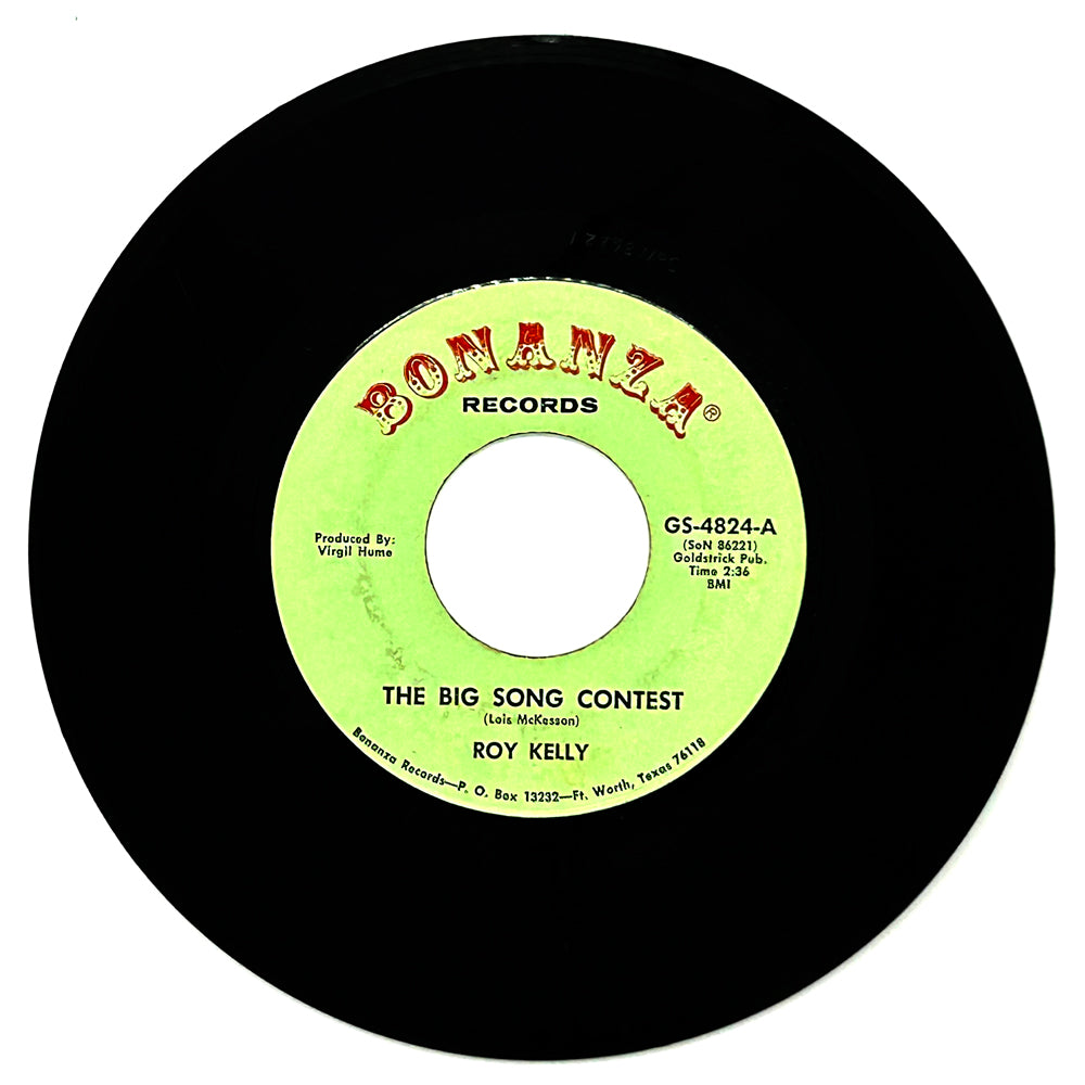 Roy Kelly : THE BIG SONG CONTEST/GOOD-BYE GINA