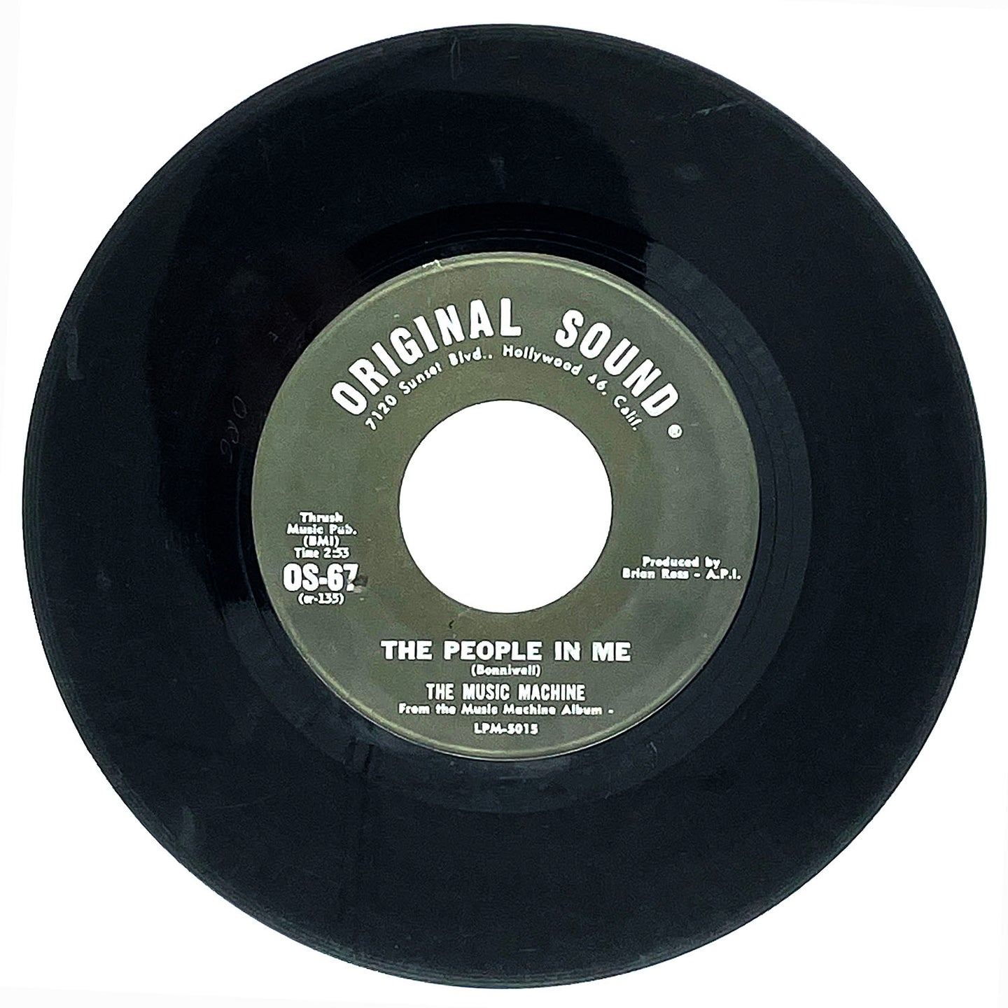 Music Machine, The : THE PEOPLE IN ME/ MASCULINE INTUITION