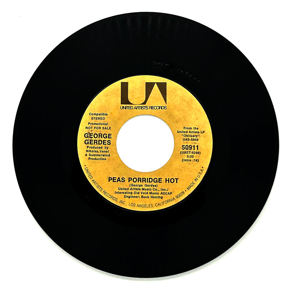 George Gerdes : PEAS PORRIDGE HOT/ PEAS PORRIDGE HOT