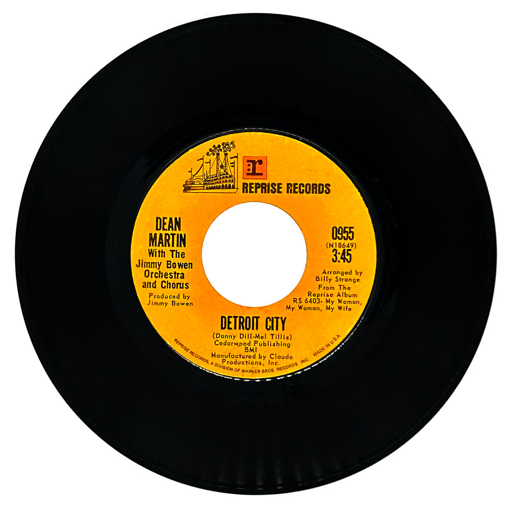 Dean Martin : DETROIT CITY/ TURN THE WORLD AROUND