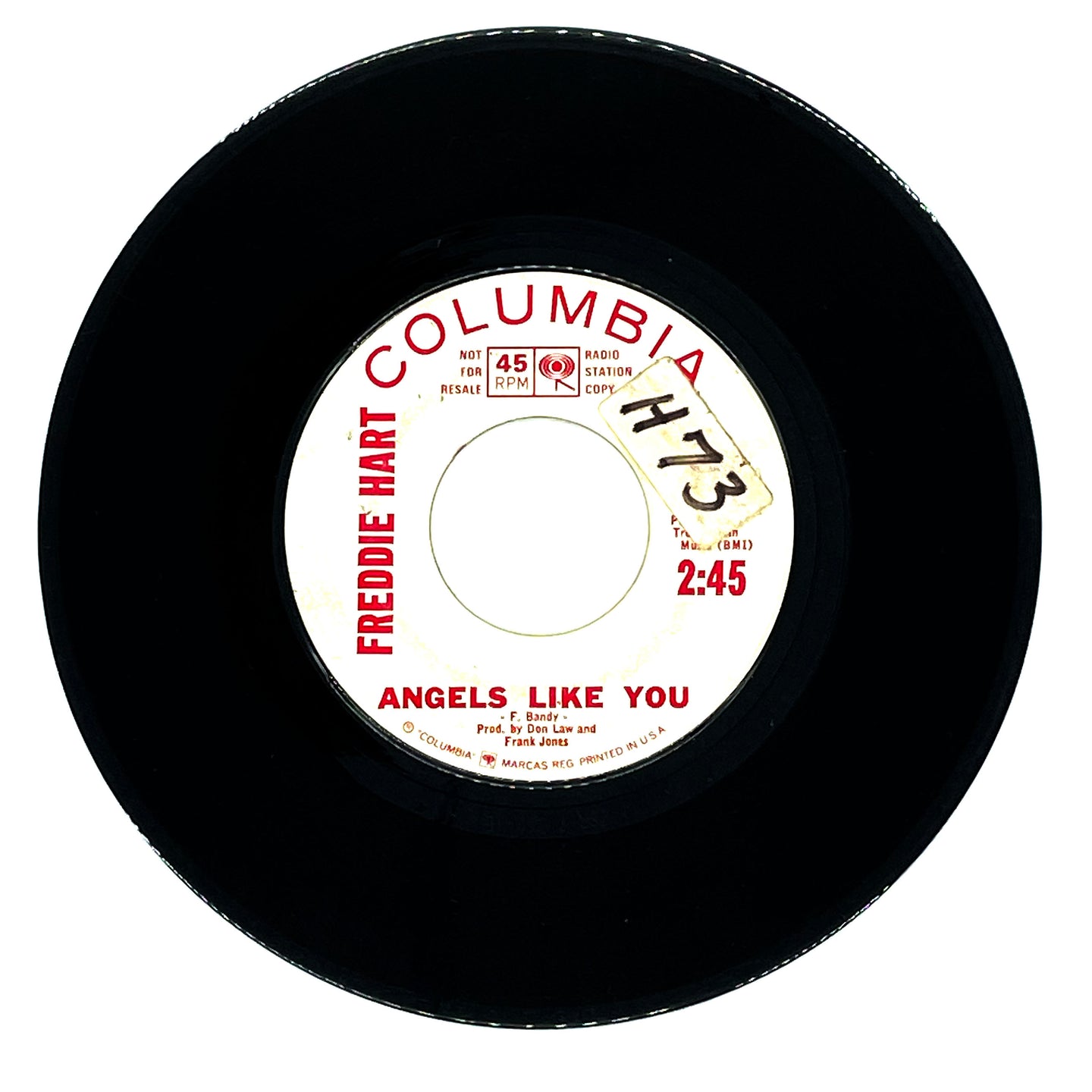 Freddie Hart : ANGELS LIKE YOU/ MARY ANN