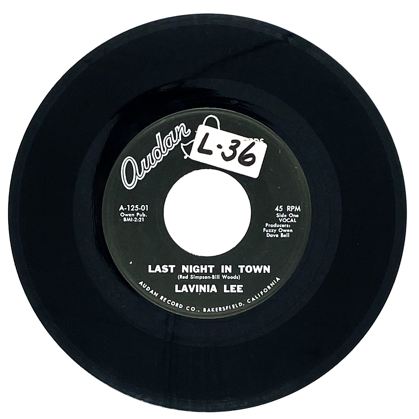 Lavinia Lee : LAST NIGHT IN TOWN/ LAVINIA'S TUNE