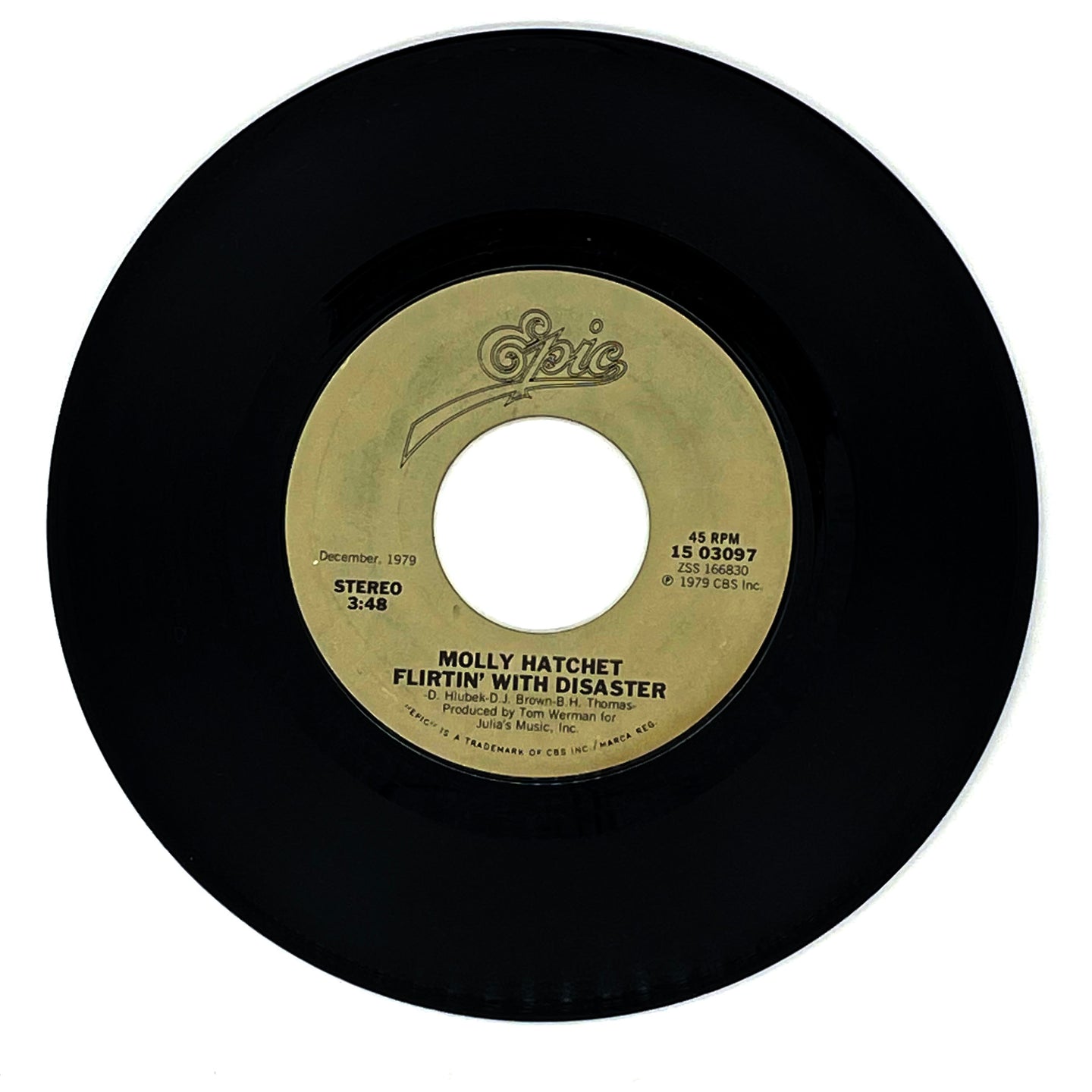 Molly Hatchet : FLIRTIN' WITH DISASTER/ DREAMS I'LL NEVER SEE