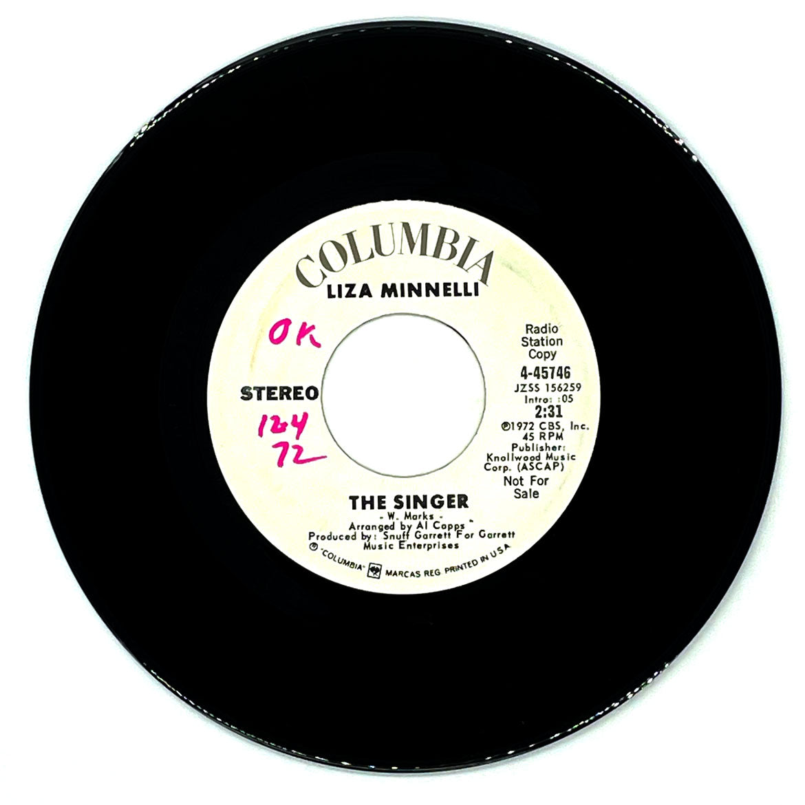 Liza Minnelli : THE SINGER/ THE SINGER