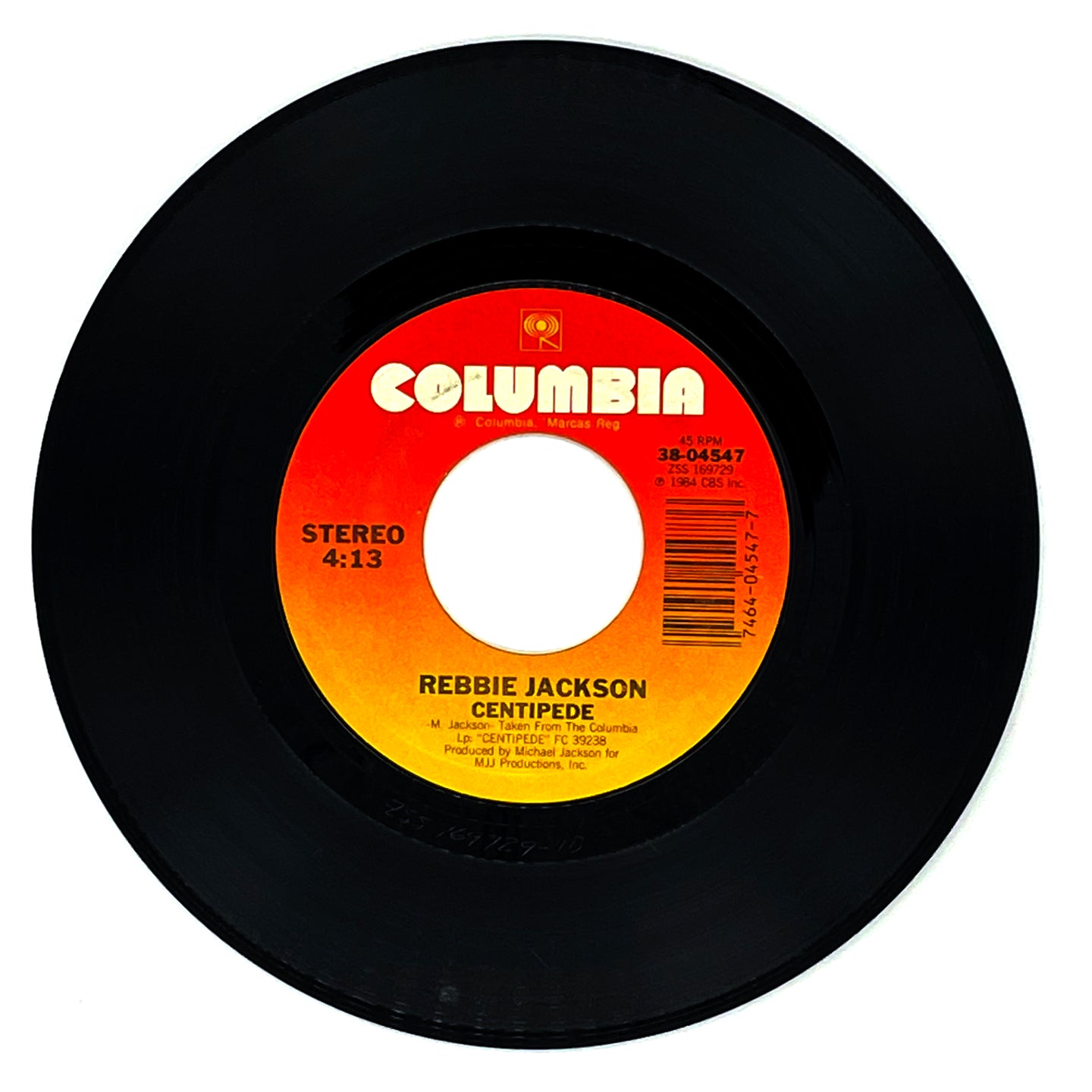 Rebbie Jackson : CENTIPEDE/ CENTIPEDE (INSTRUMENTAL)