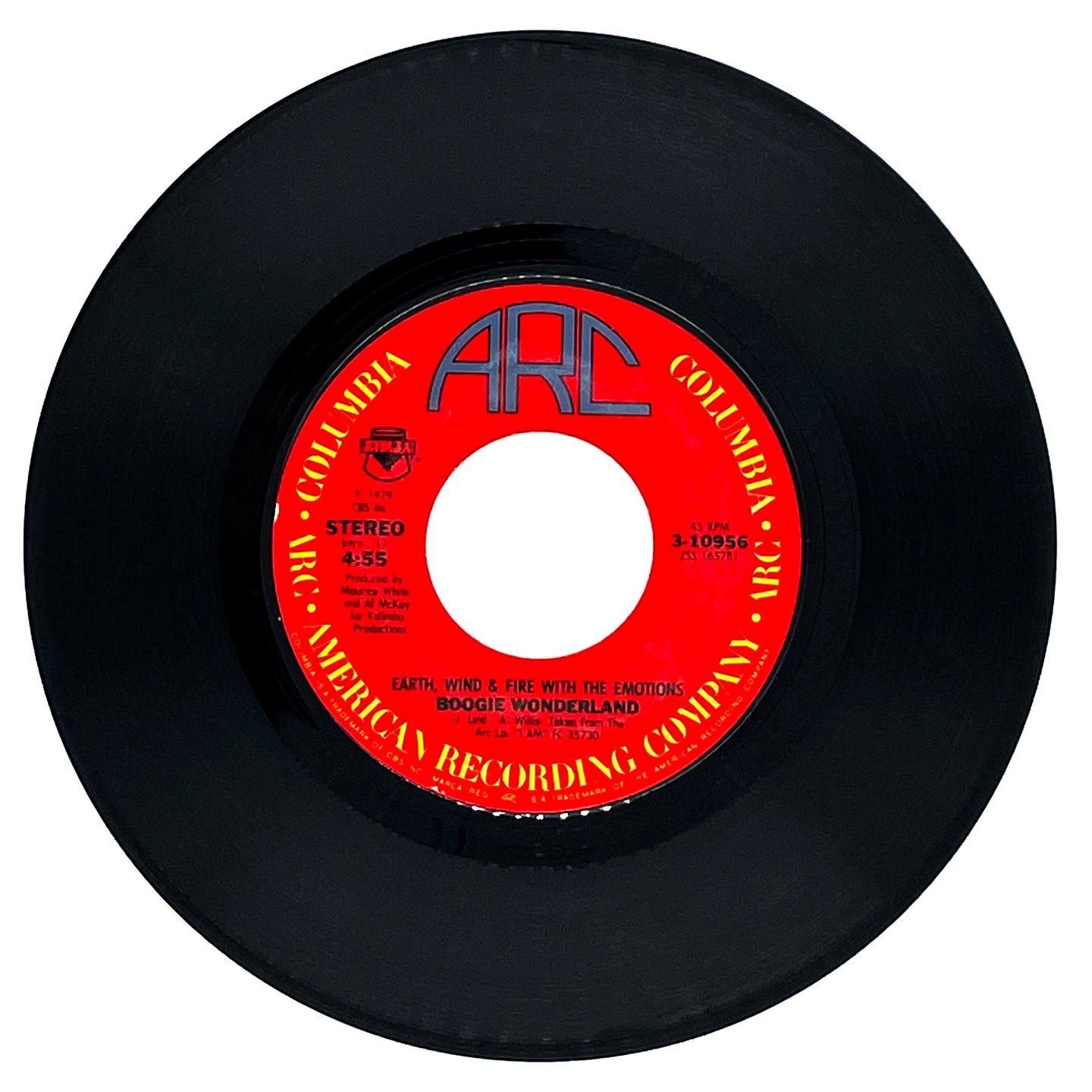 Earth, Wind & Fire with The Emotions : BOOGIE WONDERLAND/ BOOGIE WONDERLAND (INSTRUMENTAL)