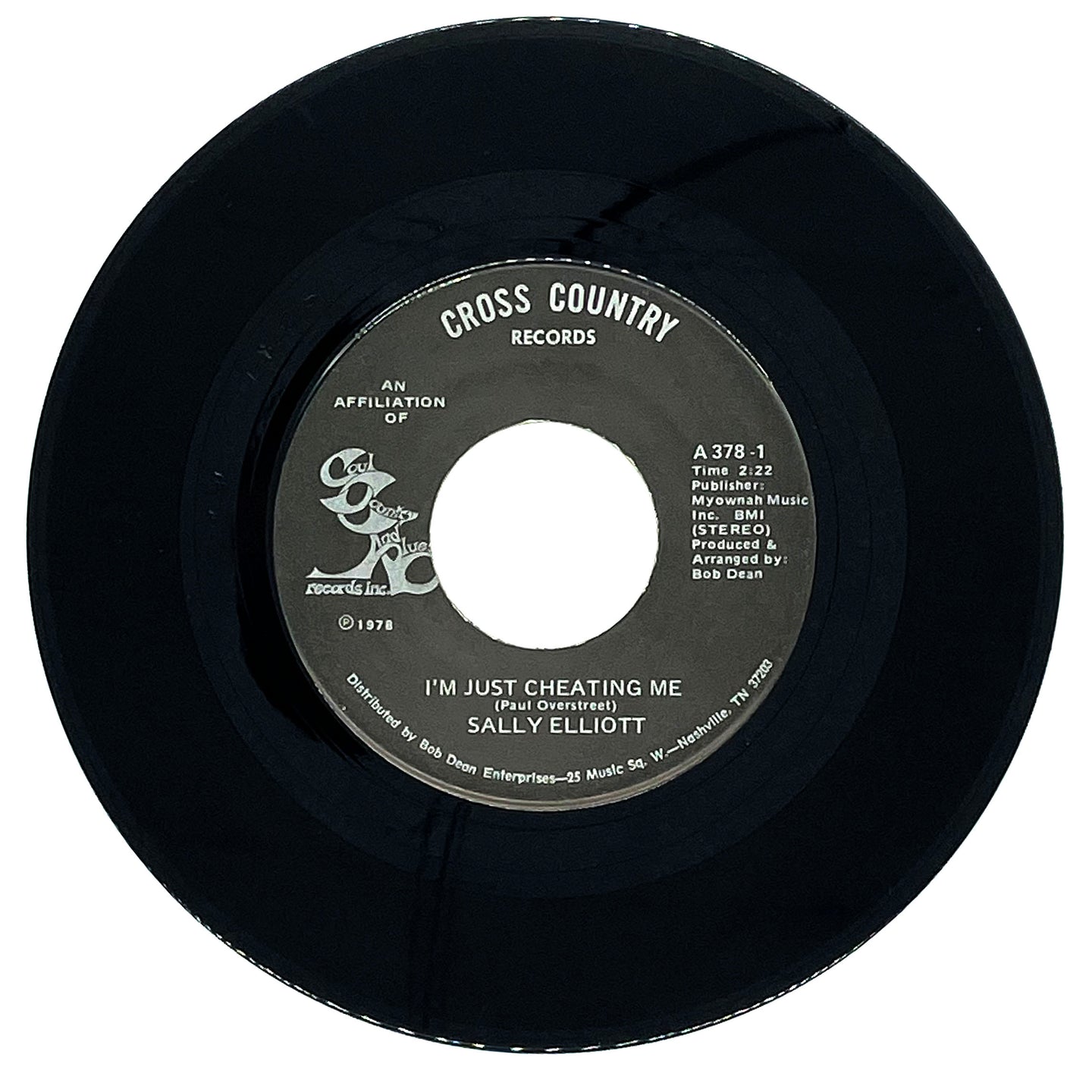 Sally Elliott : I'M JUST CHEATING ME/ ADIOS AMIGO, GOODBYE