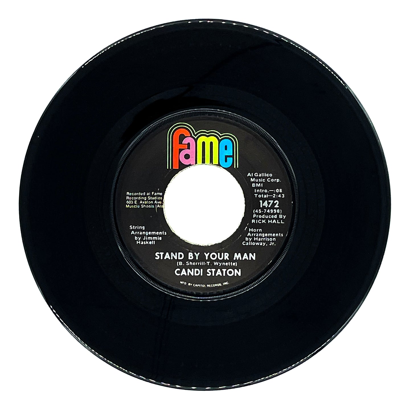 Candi Staton : STAND BY YOUR MAN/ HOW CAN I PUT OUT THE FLAME (WHEN YOU KEEP THE FIRE BURNING)