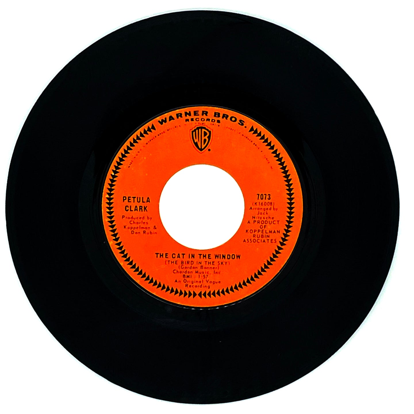 Petula Clark : THE CAT IN THE WINDOW/ FANCY DANCIN' MAN